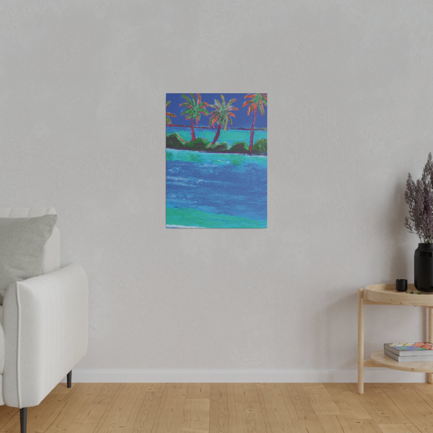 7454G - Bahamas Ocean Painting Print | Bahamas | Ocean | Beach | Poster | Home Decor | Wall Art | Canvas