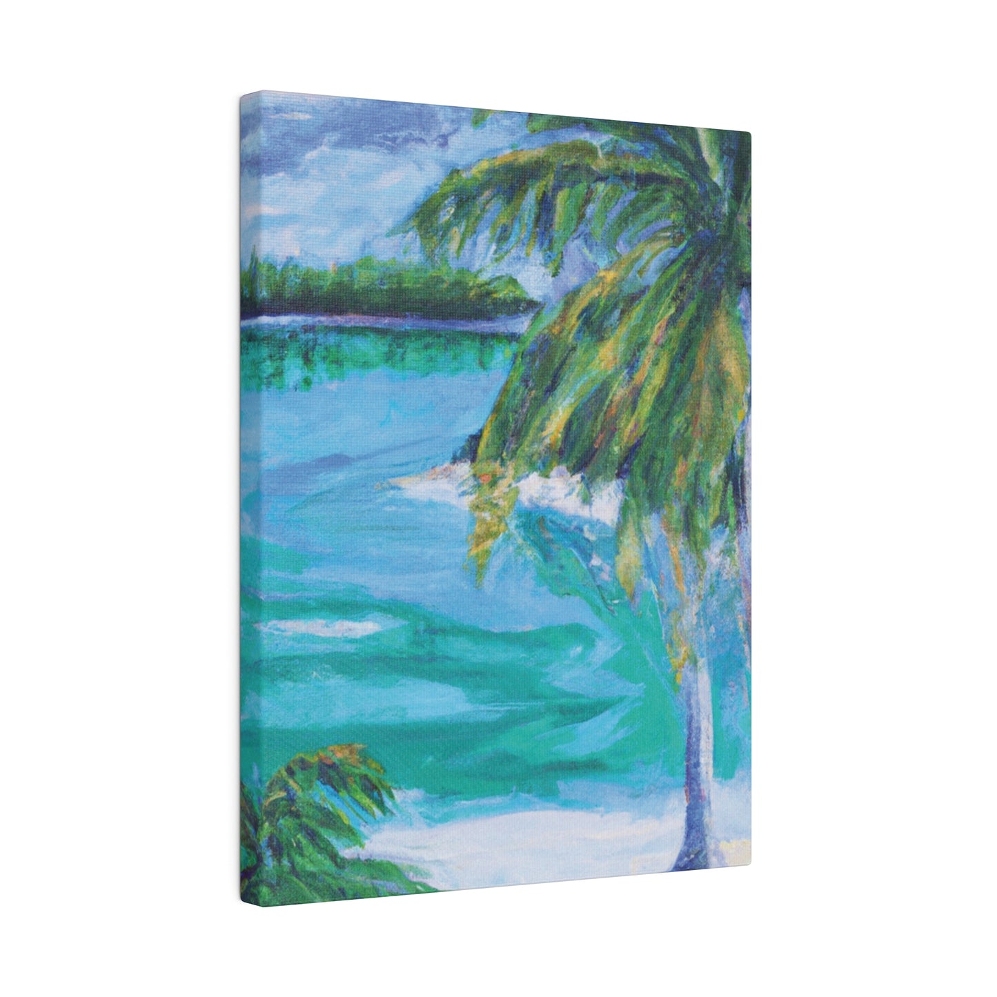 8721Q - Bahamas Ocean Painting Print | Bahamas | Ocean | Beach | Poster | Home Decor | Wall Art | Canvas