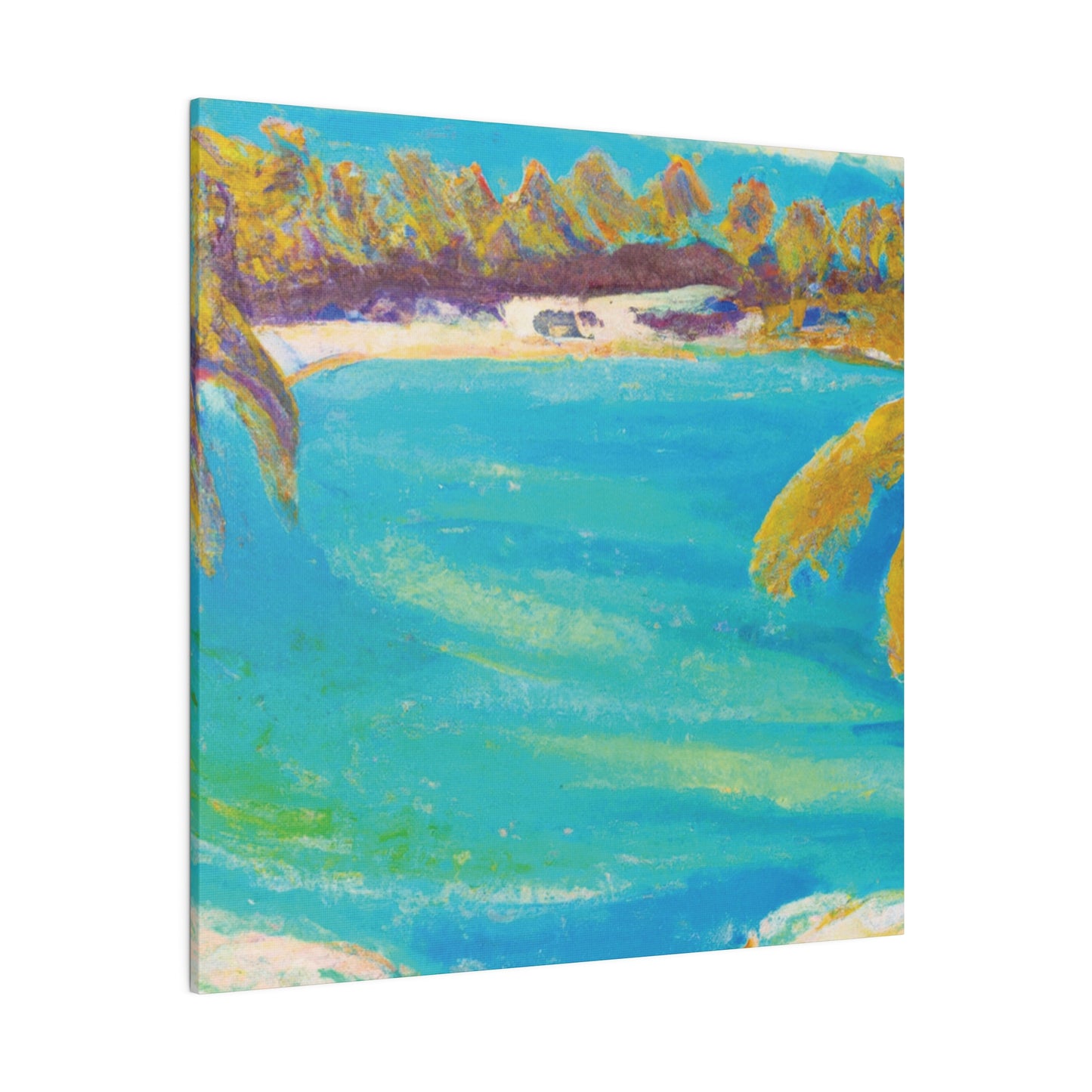 5706H - Bahamas Ocean Painting Print | Bahamas | Ocean | Beach | Poster | Home Decor | Wall Art | Canvas