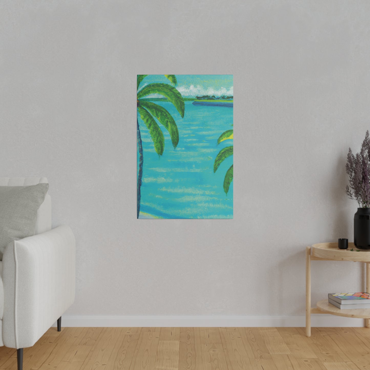 3184O - Bahamas Ocean Painting Print | Bahamas | Ocean | Beach | Poster | Home Decor | Wall Art | Canvas