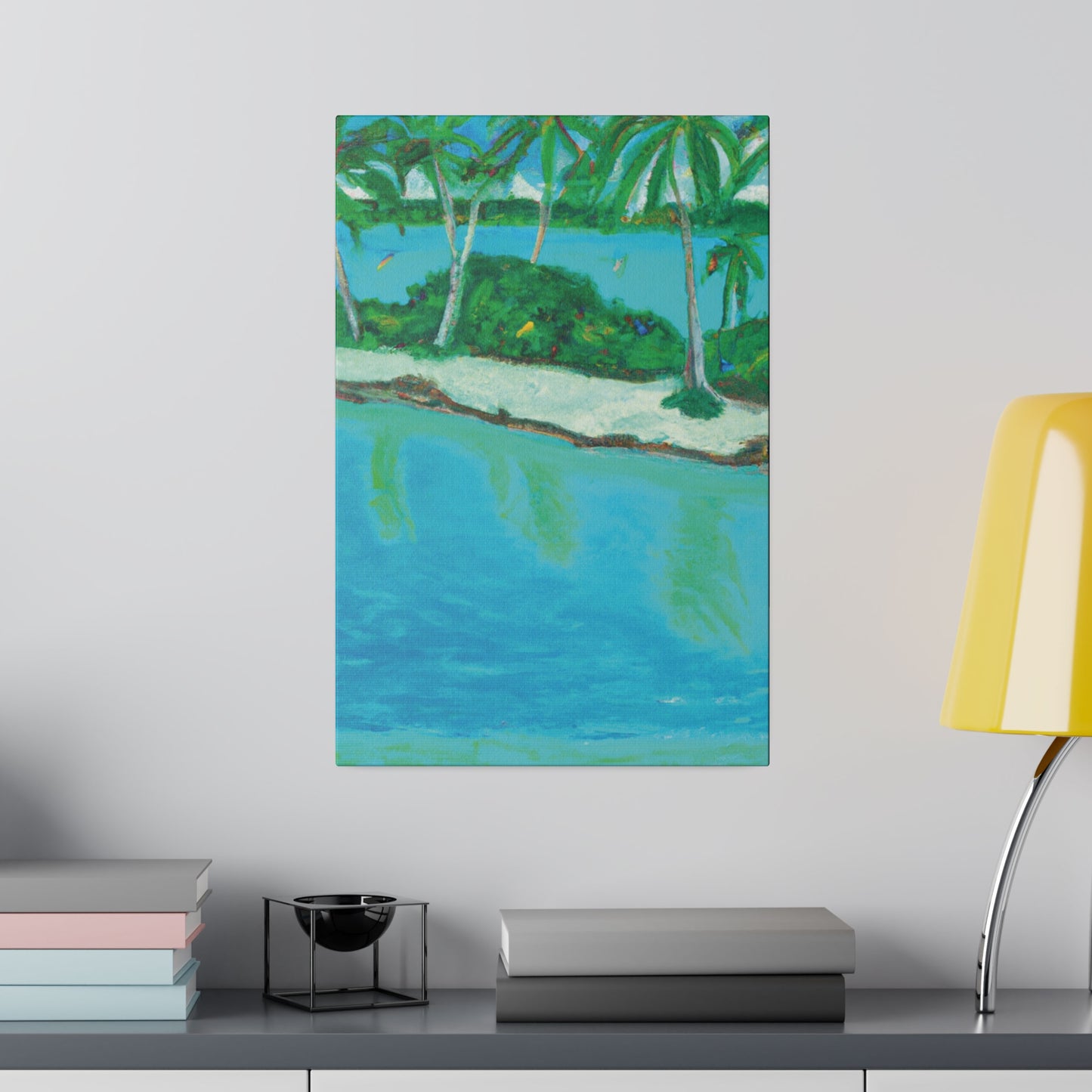 9621A - Bahamas Ocean Painting Print | Bahamas | Ocean | Beach | Poster | Home Decor | Wall Art | Canvas