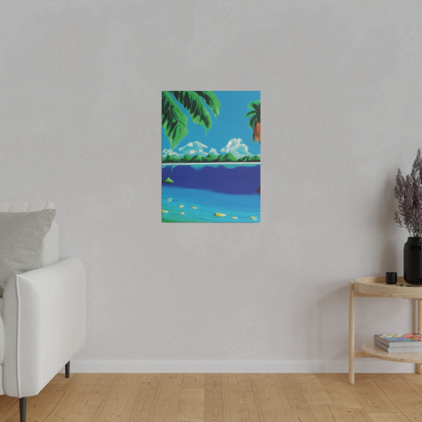 8246P - Bahamas Ocean Painting Print | Bahamas | Ocean | Beach | Poster | Home Decor | Wall Art | Canvas