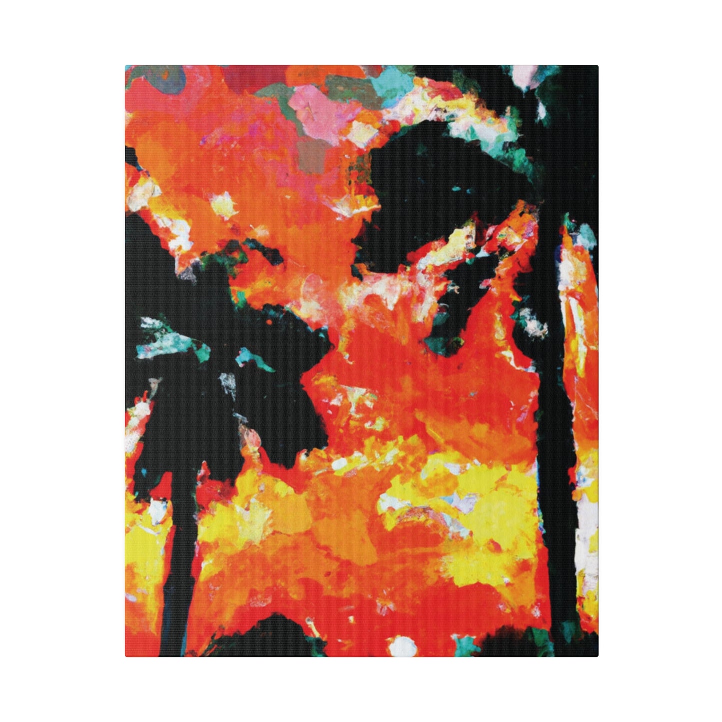 8653O - Miami Beach Sunset Painting Print | Miami | Beach | Sunset | Poster | Home Decor | Wall Art | Canvas