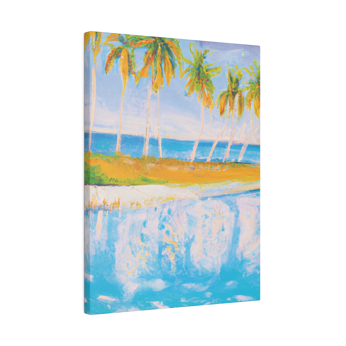 4904O - Bahamas Ocean Painting Print | Bahamas | Ocean | Beach | Poster | Home Decor | Wall Art | Canvas