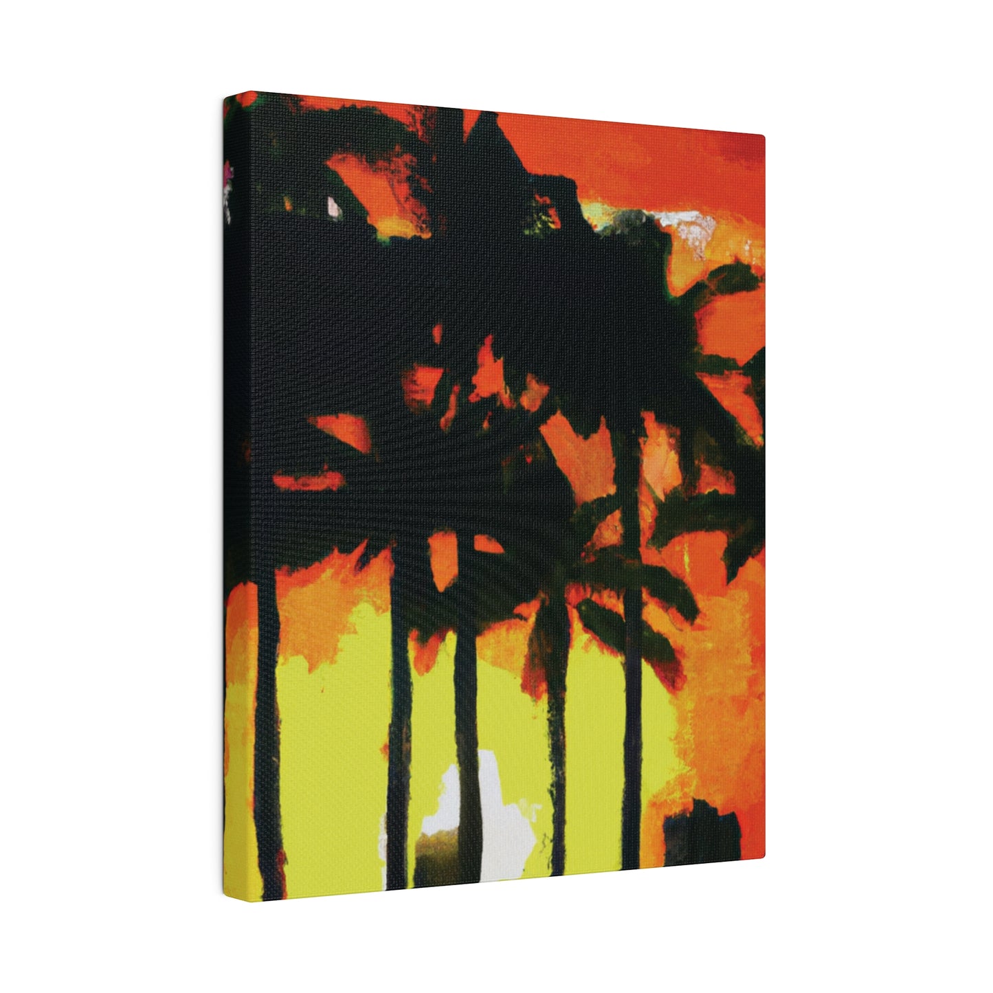8291L - Miami Beach Sunset Painting Print | Miami | Beach | Sunset | Poster | Home Decor | Wall Art | Canvas