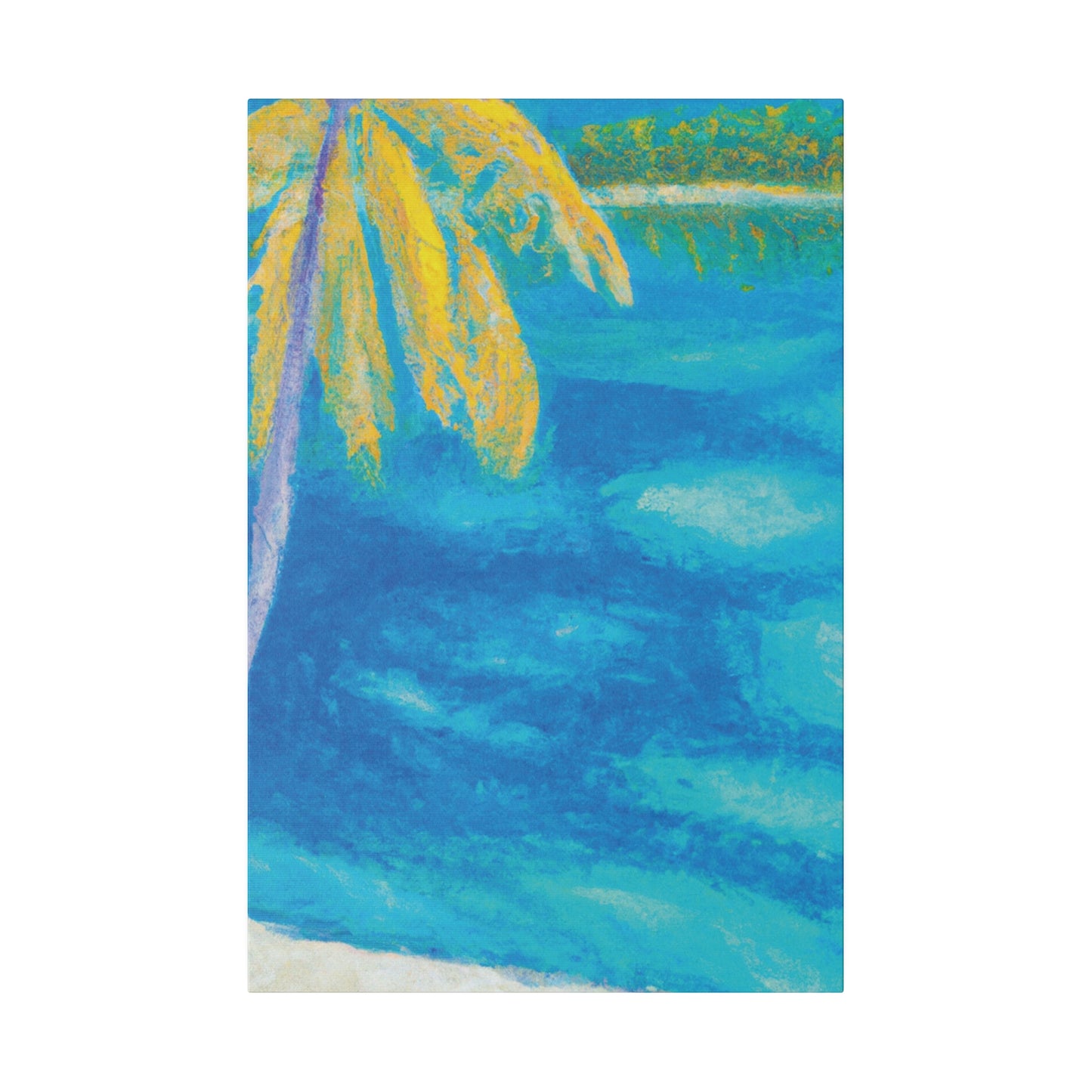 5874A - Bahamas Ocean Painting Print | Bahamas | Ocean | Beach | Poster | Home Decor | Wall Art | Canvas