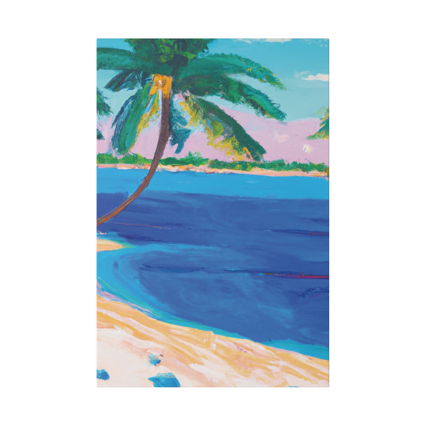 4782F - Bahamas Ocean Painting Print | Bahamas | Ocean | Beach | Poster | Home Decor | Wall Art | Canvas