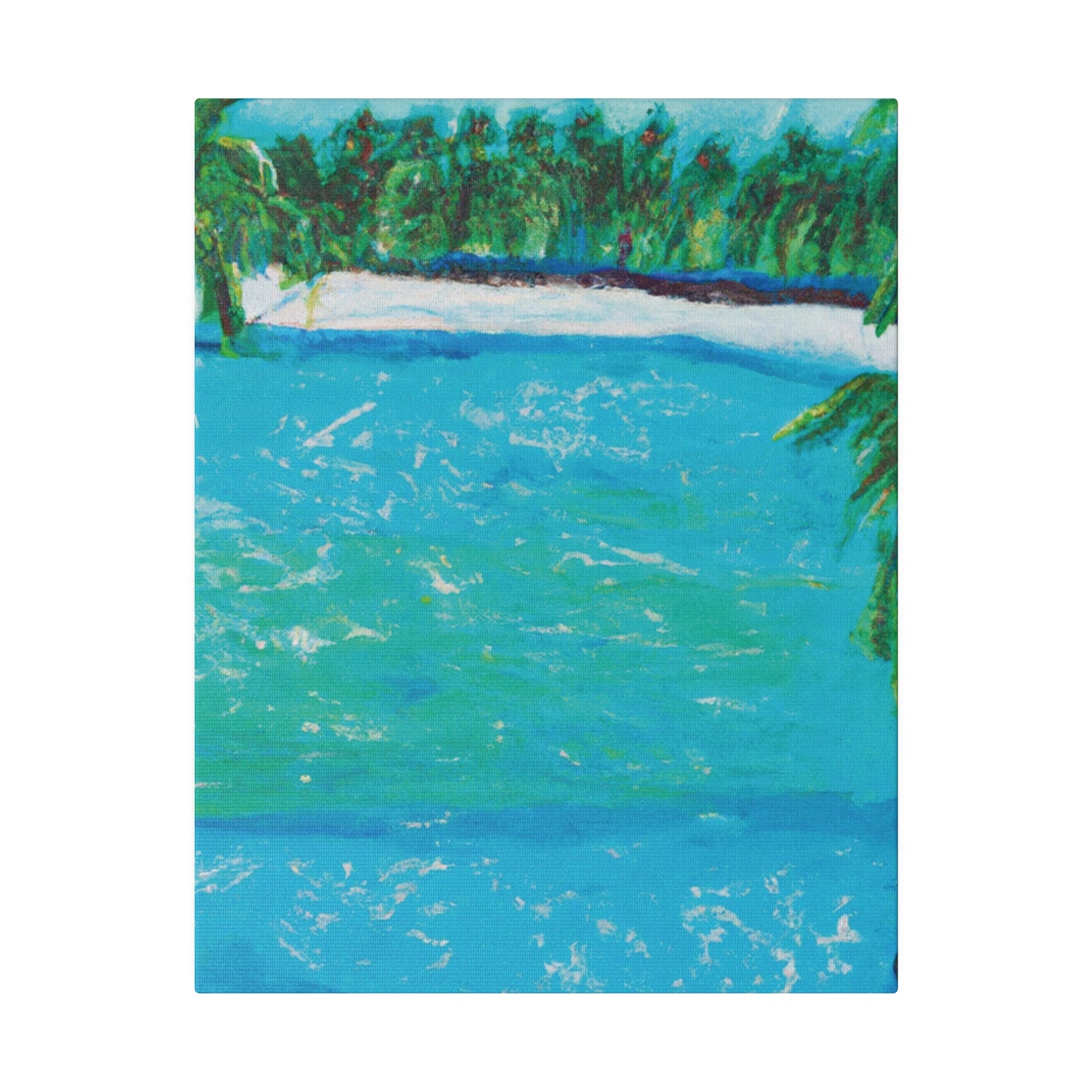 3234T - Bahamas Ocean Painting Print | Bahamas | Ocean | Beach | Poster | Home Decor | Wall Art | Canvas