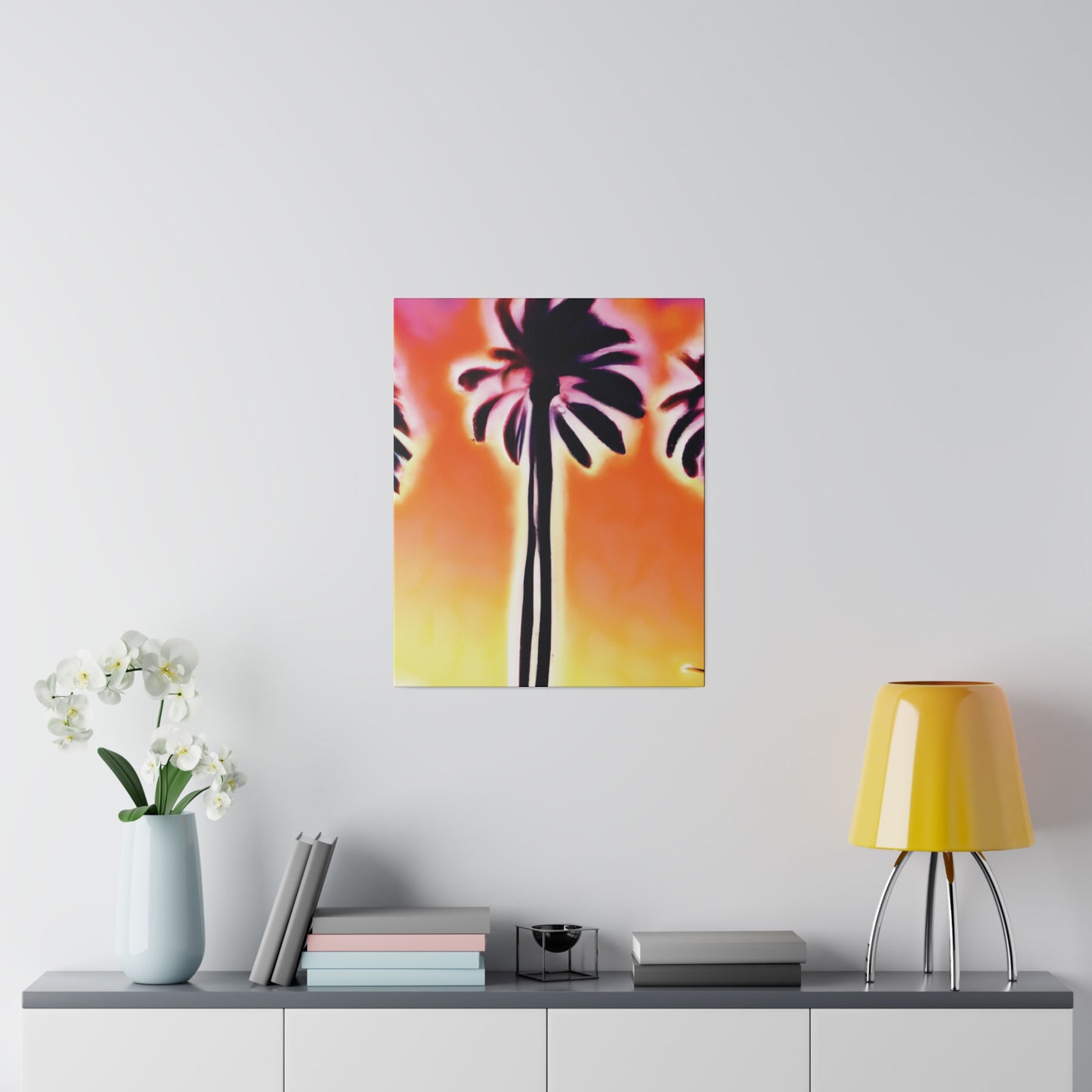 3814X - Miami Beach Sunset Painting Print | Miami | Beach | Sunset | Poster | Home Decor | Wall Art | Canvas