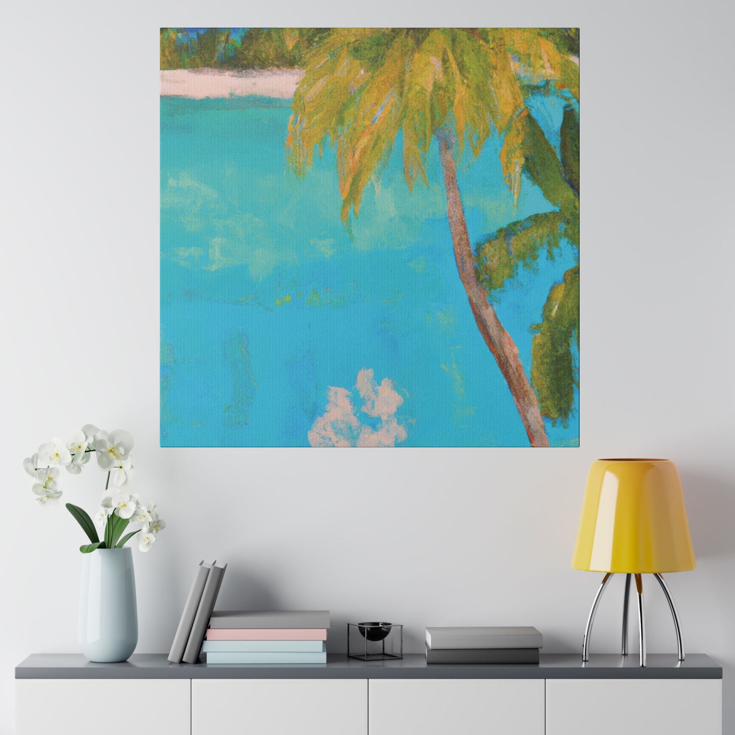 6128E - Bahamas Ocean Painting Print | Bahamas | Ocean | Beach | Poster | Home Decor | Wall Art | Canvas