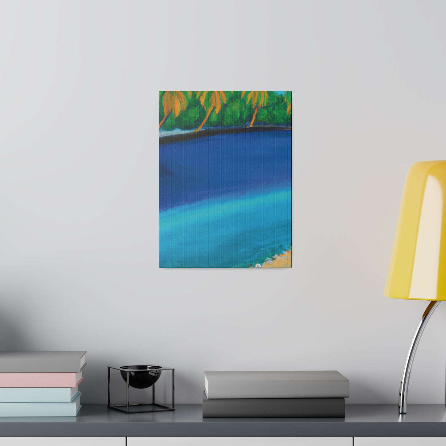 4195T - Bahamas Ocean Painting Print | Bahamas | Ocean | Beach | Poster | Home Decor | Wall Art | Canvas