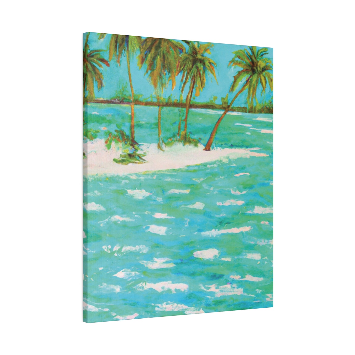 1193C - Bahamas Ocean Painting Print | Bahamas | Ocean | Beach | Poster | Home Decor | Wall Art | Canvas