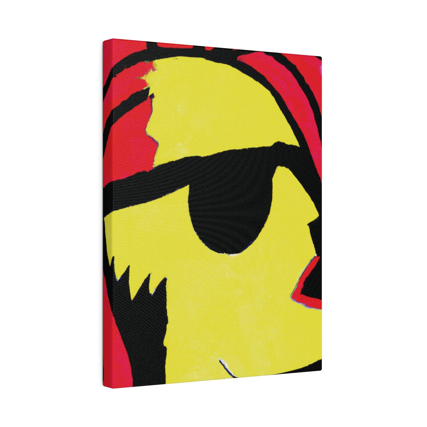 9456P - Rockstar Painting Print | Face | Abstract | Poster | Home Decor | Wall Art | Music Art | Canvas