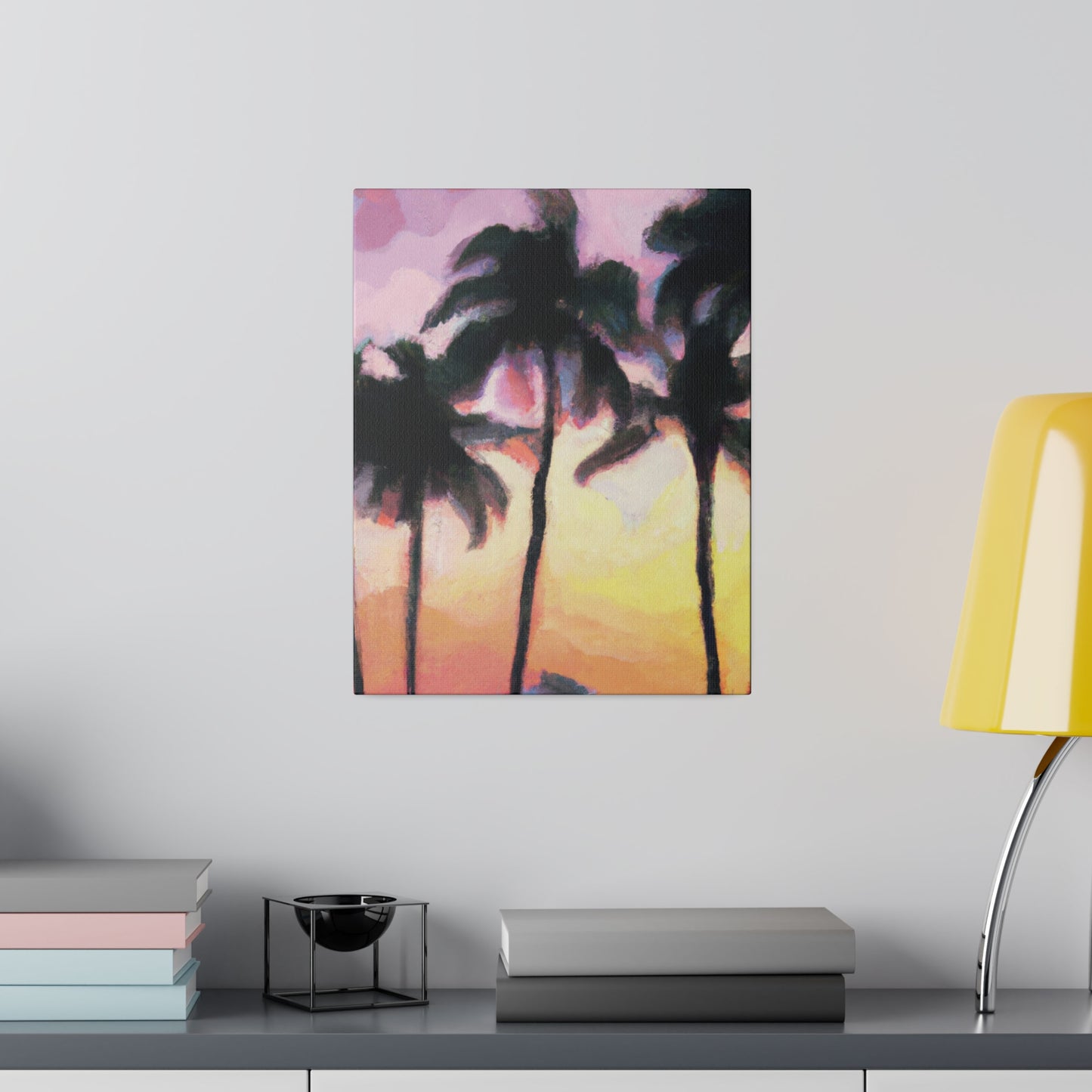 7184X - Miami Beach Sunset Painting Print | Miami | Beach | Sunset | Poster | Home Decor | Wall Art | Canvas