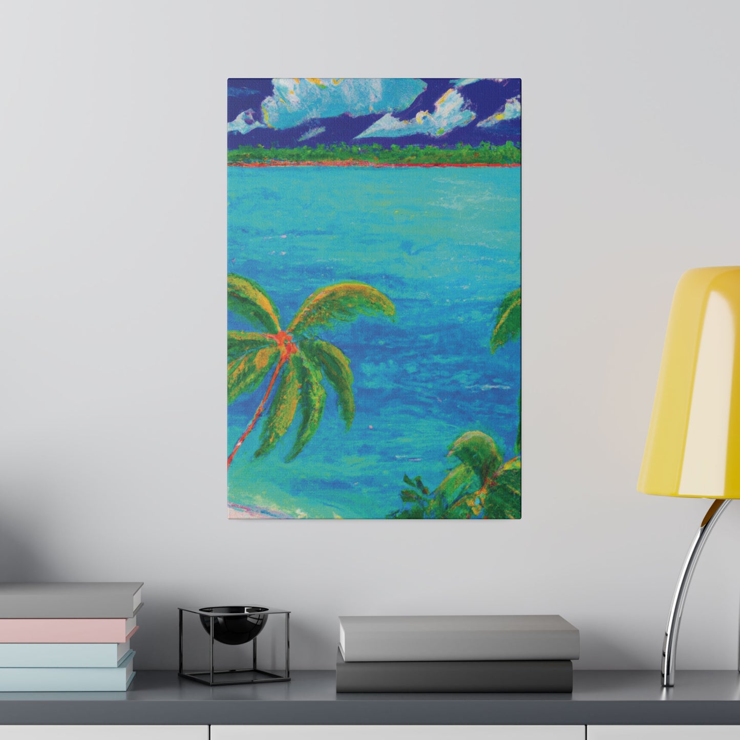 5654U - Bahamas Ocean Painting Print | Bahamas | Ocean | Beach | Poster | Home Decor | Wall Art | Canvas