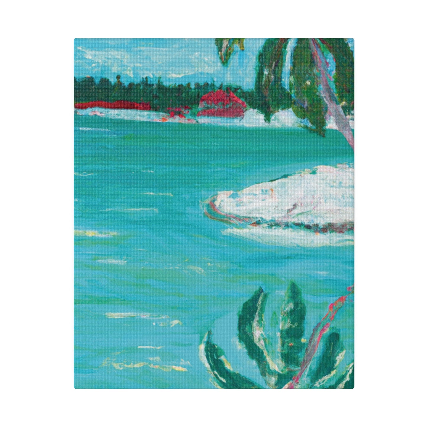 7090Z - Bahamas Ocean Painting Print | Bahamas | Ocean | Beach | Poster | Home Decor | Wall Art | Canvas