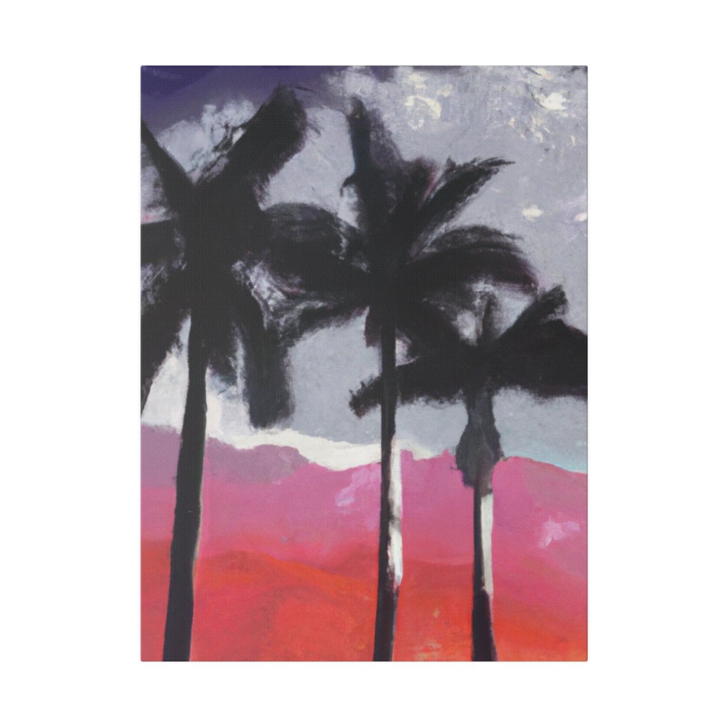 4367X - Miami Beach Sunset Painting Print | Miami | Beach | Sunset | Poster | Home Decor | Wall Art | Canvas