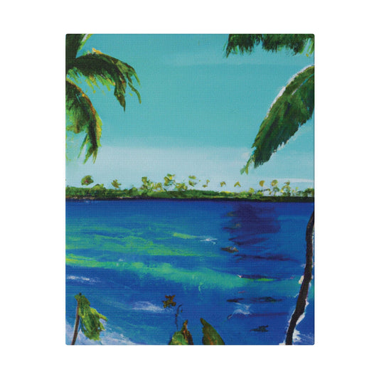 5491V - Bahamas Ocean Painting Print | Bahamas | Ocean | Beach | Poster | Home Decor | Wall Art | Canvas