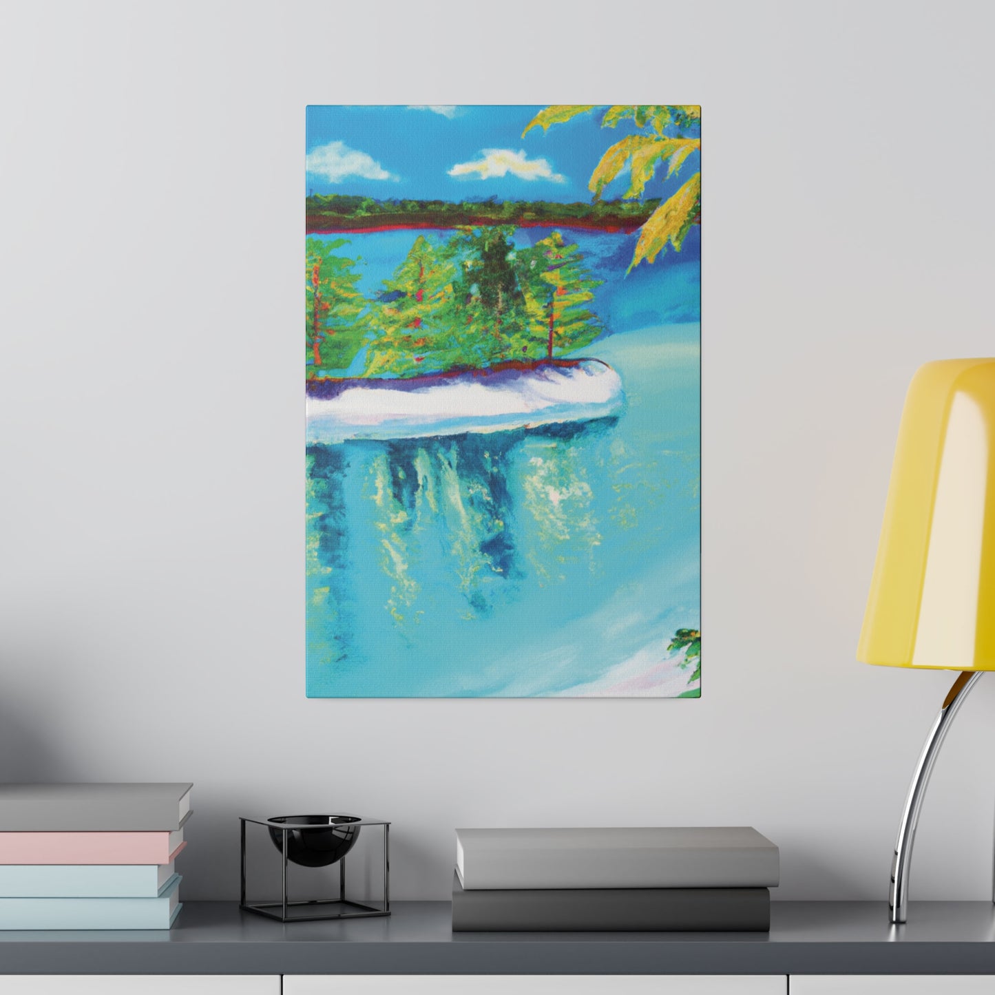 7186C - Bahamas Ocean Painting Print | Bahamas | Ocean | Beach | Poster | Home Decor | Wall Art | Canvas