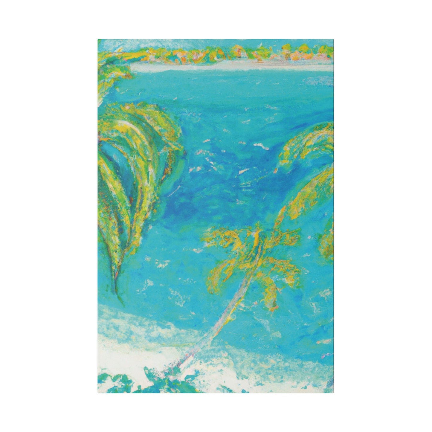 4342G - Bahamas Ocean Painting Print | Bahamas | Ocean | Beach | Poster | Home Decor | Wall Art | Canvas