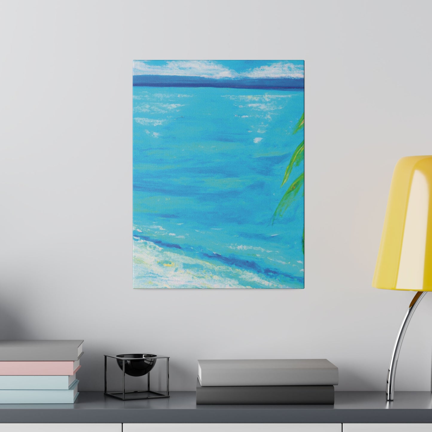 8858N - Bahamas Ocean Painting Print | Bahamas | Ocean | Beach | Poster | Home Decor | Wall Art | Canvas