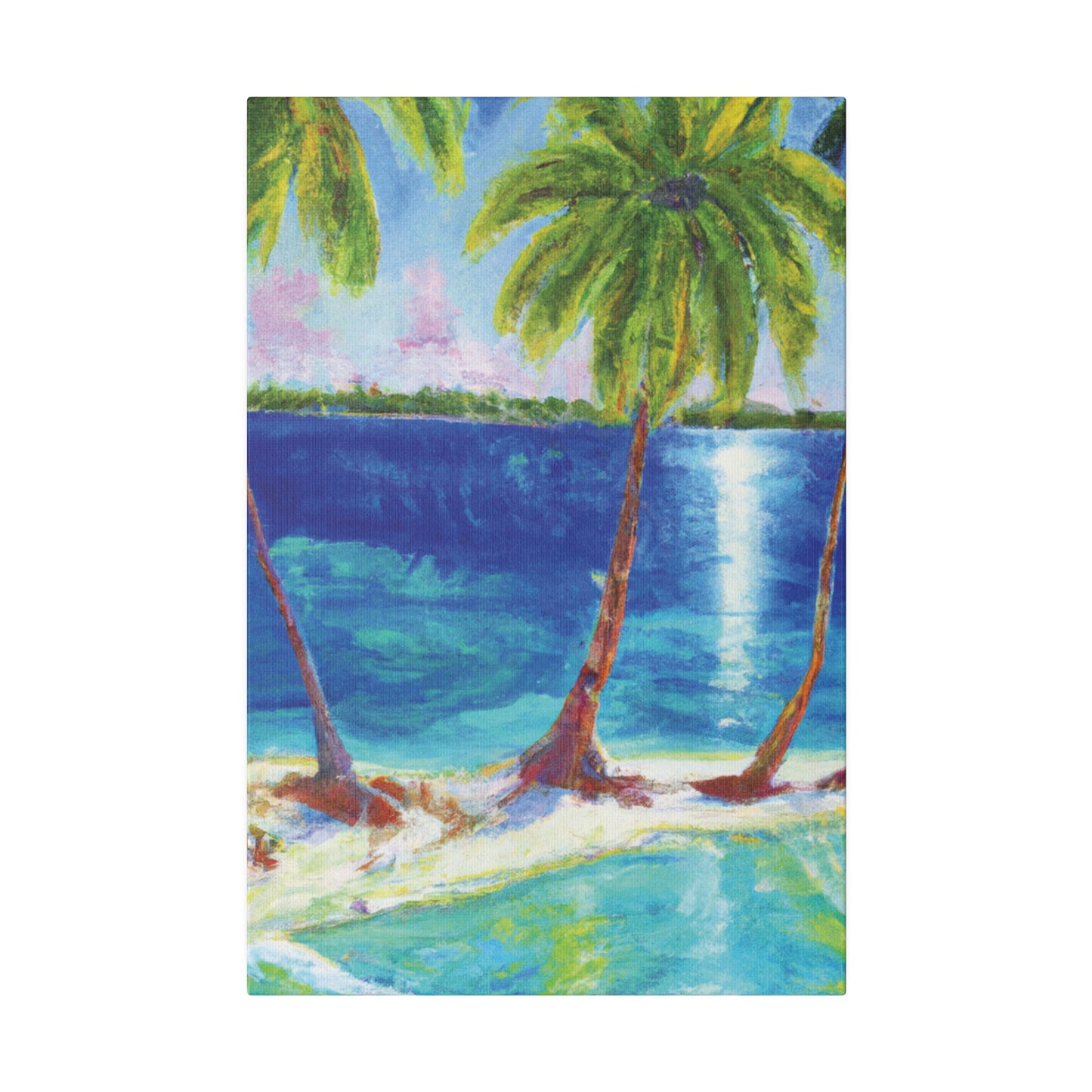 391F - Bahamas Ocean Painting Print | Bahamas | Ocean | Beach | Poster | Home Decor | Wall Art | Canvas