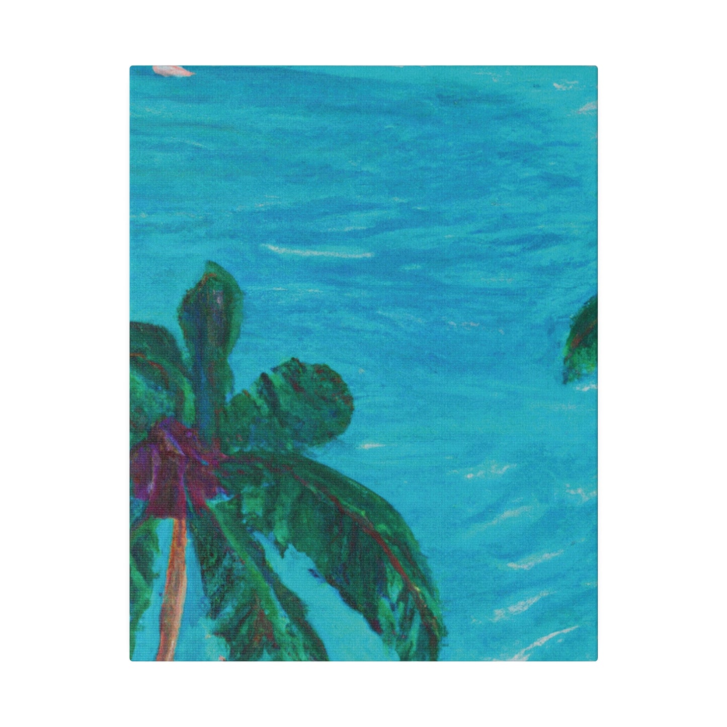 8319W - Bahamas Ocean Painting Print | Bahamas | Ocean | Beach | Poster | Home Decor | Wall Art | Canvas