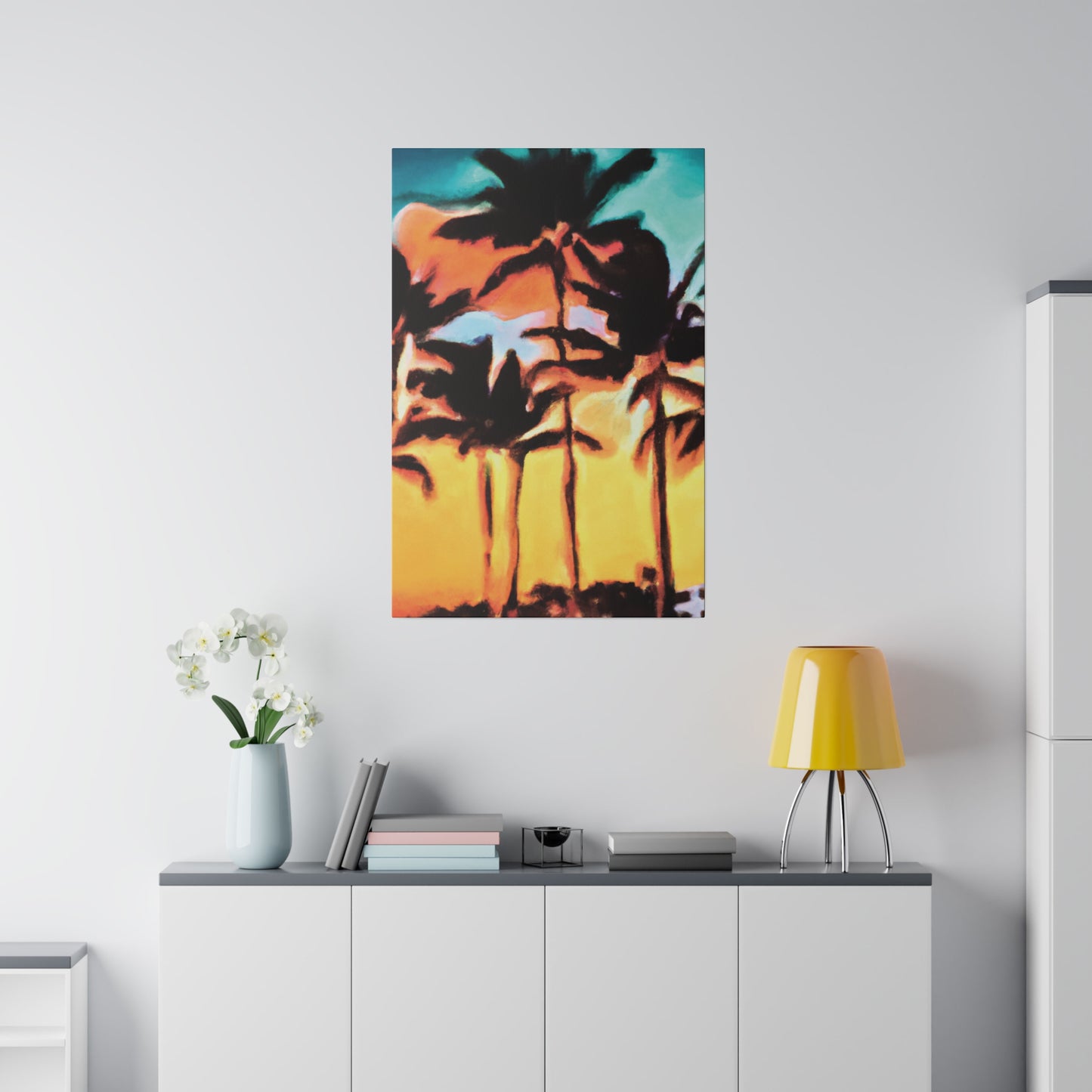 6306Z - Miami Beach Sunset Painting Print | Miami | Beach | Sunset | Poster | Home Decor | Wall Art | Canvas