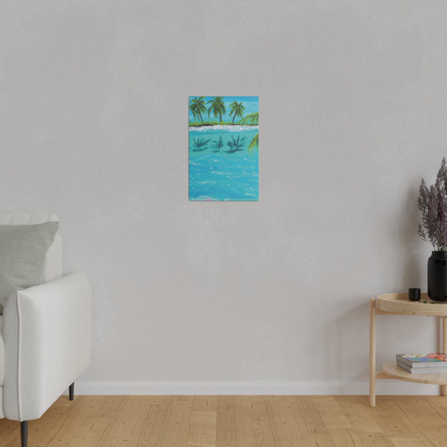 8321K - Bahamas Ocean Painting Print | Bahamas | Ocean | Beach | Poster | Home Decor | Wall Art | Canvas