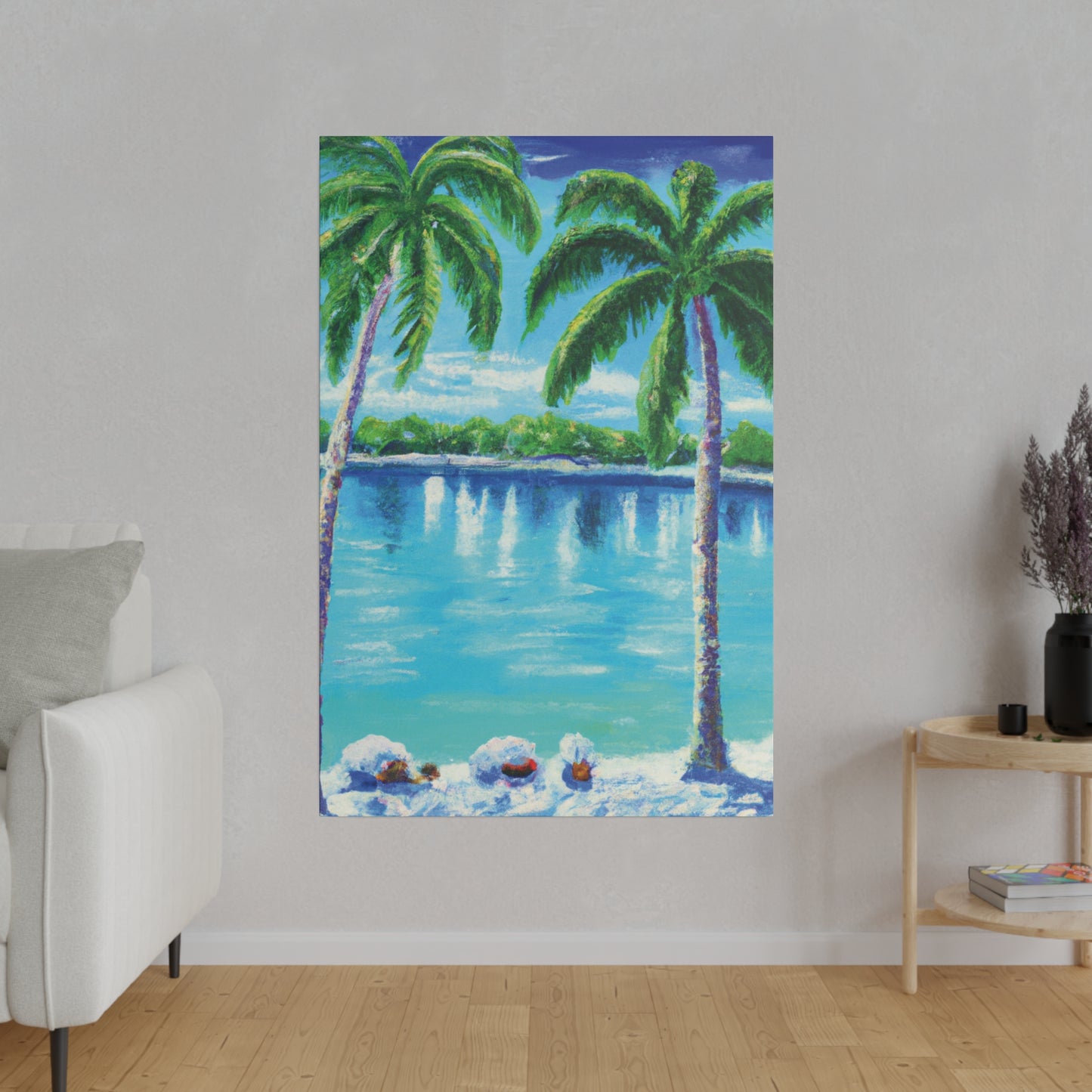 4482N - Bahamas Ocean Painting Print | Bahamas | Ocean | Beach | Poster | Home Decor | Wall Art | Canvas