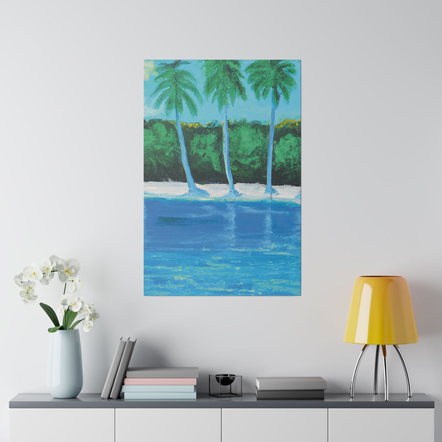 5467L - Bahamas Ocean Painting Print | Bahamas | Ocean | Beach | Poster | Home Decor | Wall Art | Canvas