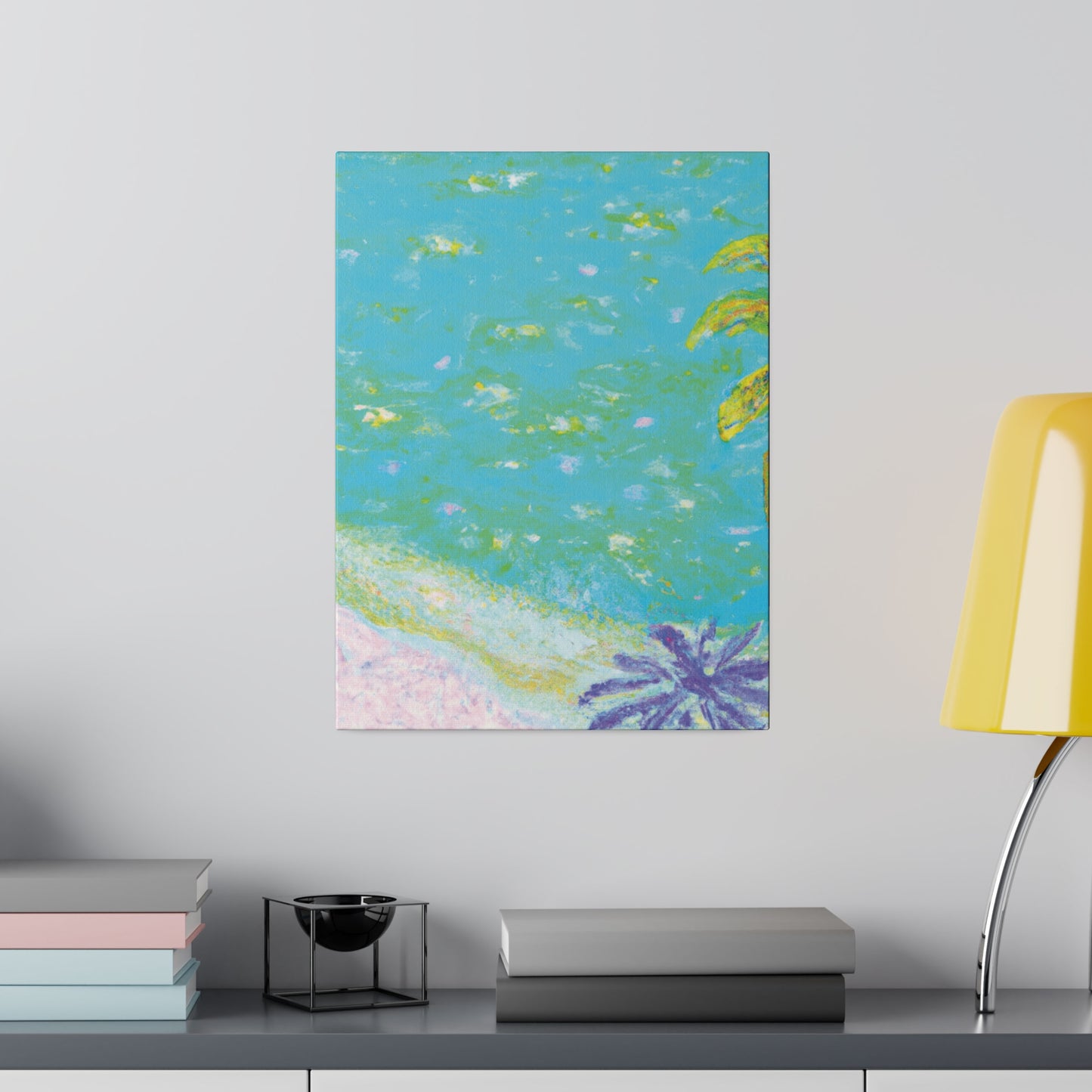 5254Q - Bahamas Ocean Painting Print | Bahamas | Ocean | Beach | Poster | Home Decor | Wall Art | Canvas