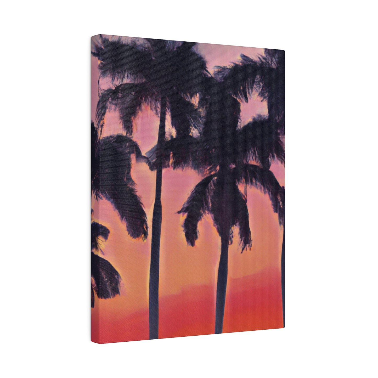 7239V - Miami Beach Sunset Painting Print | Miami | Beach | Sunset | Poster | Home Decor | Wall Art | Canvas