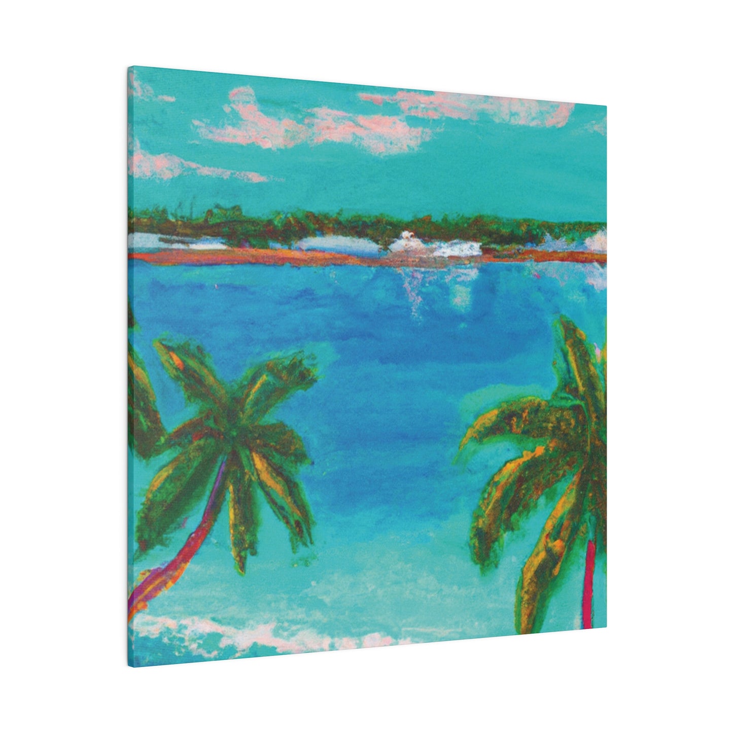 6836G - Bahamas Ocean Painting Print | Bahamas | Ocean | Beach | Poster | Home Decor | Wall Art | Canvas