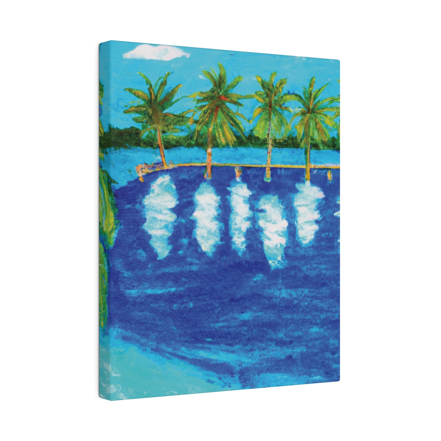 7996V - Bahamas Ocean Painting Print | Bahamas | Ocean | Beach | Poster | Home Decor | Wall Art | Canvas