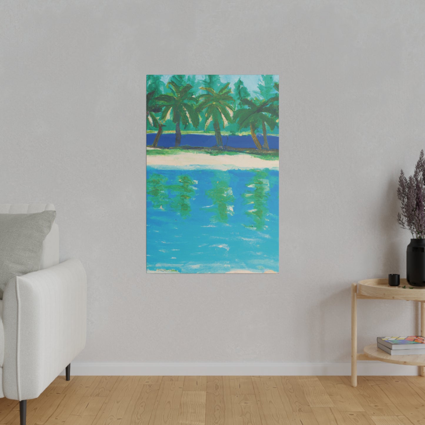 4129L - Bahamas Ocean Painting Print | Bahamas | Ocean | Beach | Poster | Home Decor | Wall Art | Canvas