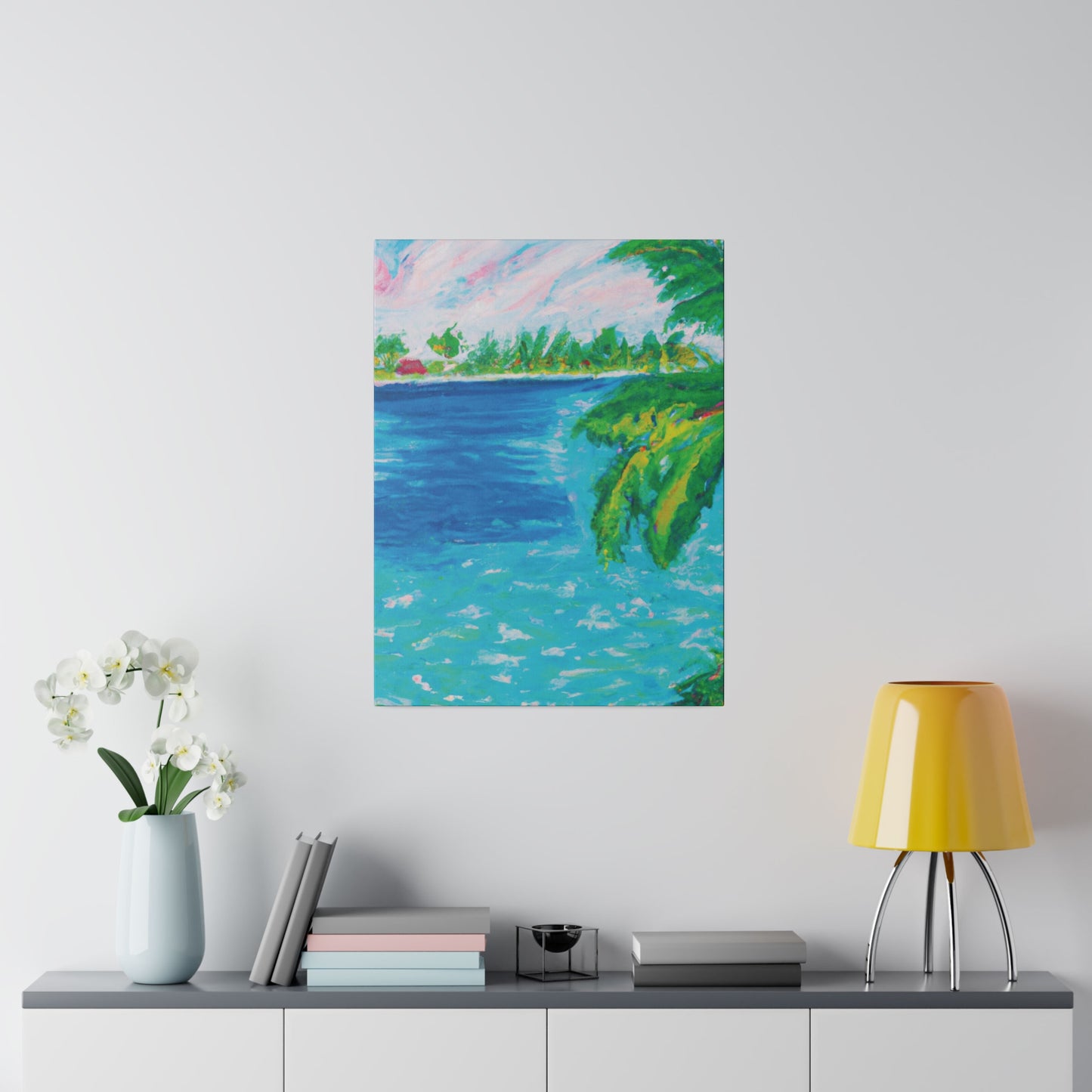 3265X - Bahamas Ocean Painting Print | Bahamas | Ocean | Beach | Poster | Home Decor | Wall Art | Canvas