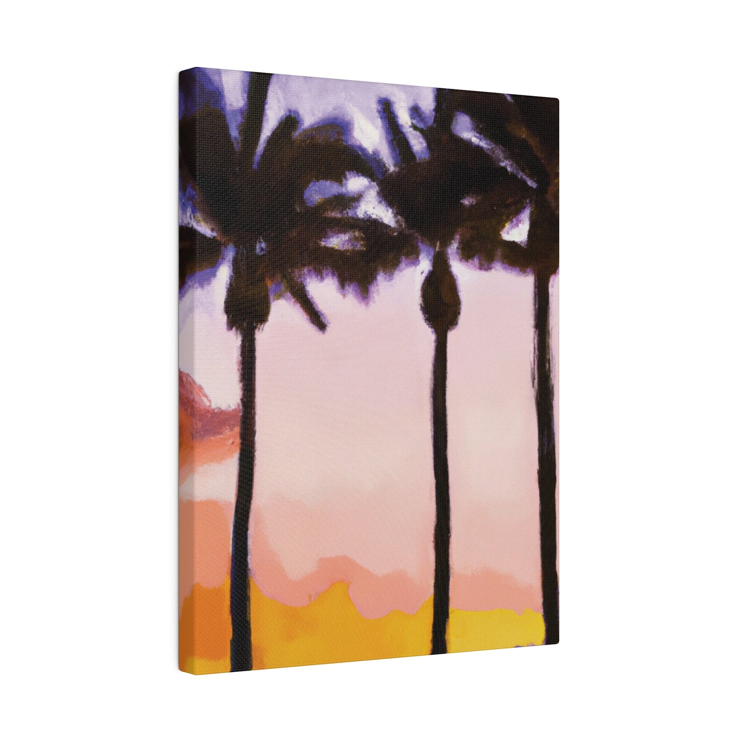 9366G - Miami Beach Sunset Painting Print | Miami | Beach | Sunset | Poster | Home Decor | Wall Art | Canvas