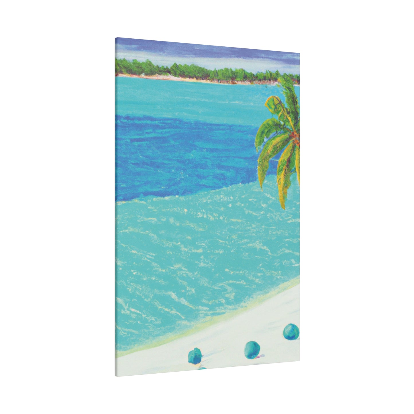 7221H - Bahamas Ocean Painting Print | Bahamas | Ocean | Beach | Poster | Home Decor | Wall Art | Canvas