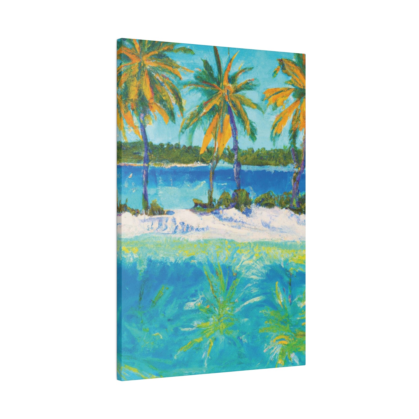 2367X - Bahamas Ocean Painting Print | Bahamas | Ocean | Beach | Poster | Home Decor | Wall Art | Canvas