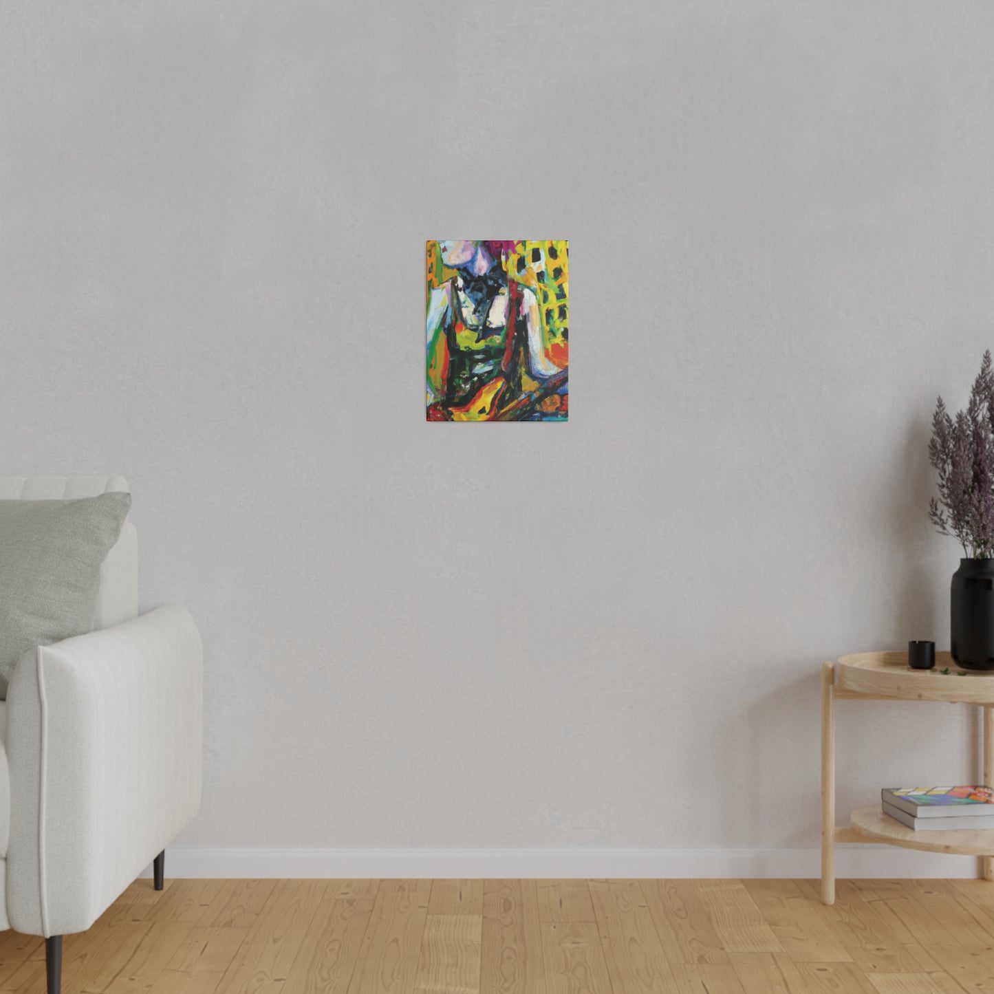 4793Z - Rockstar Oil Painting Style Print | Poster | Home Decor | Wall Art | Music Art | Canvas