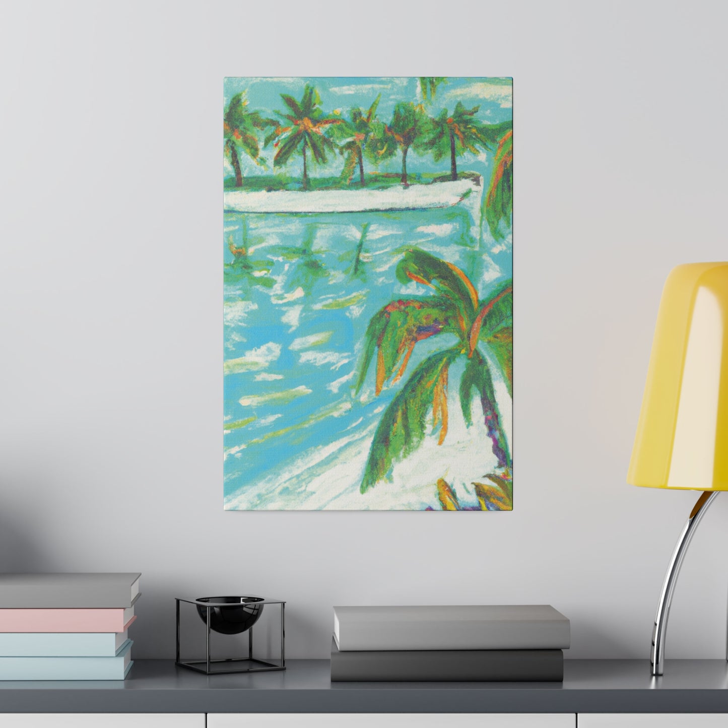 7103O - Bahamas Ocean Painting Print | Bahamas | Ocean | Beach | Poster | Home Decor | Wall Art | Canvas