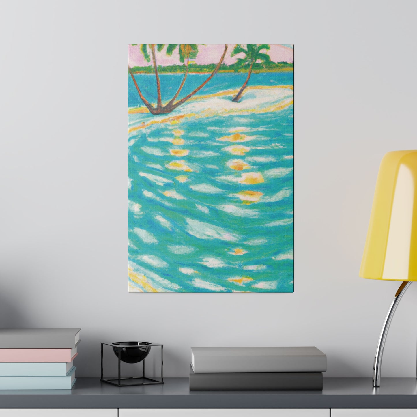 9029O - Bahamas Ocean Painting Print | Bahamas | Ocean | Beach | Poster | Home Decor | Wall Art | Canvas