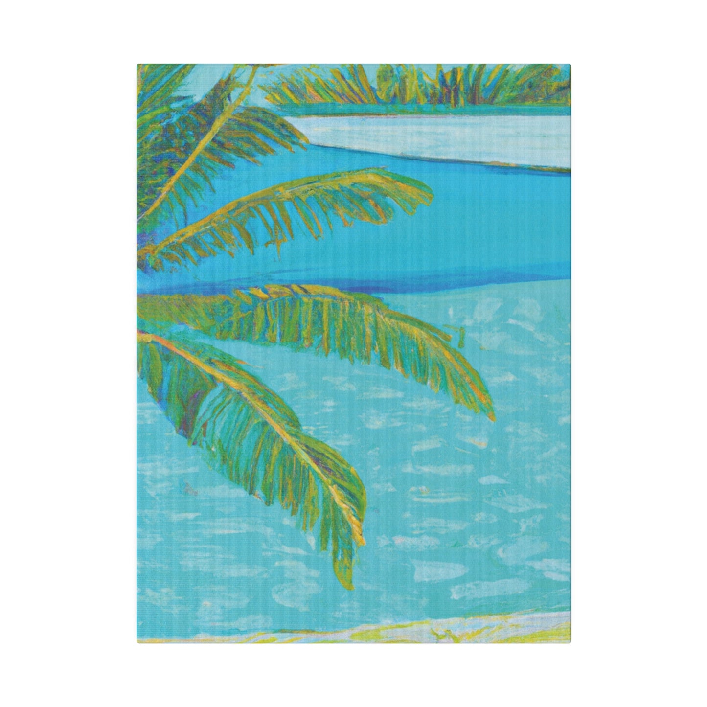 6398H - Bahamas Ocean Painting Print | Bahamas | Ocean | Beach | Poster | Home Decor | Wall Art | Canvas