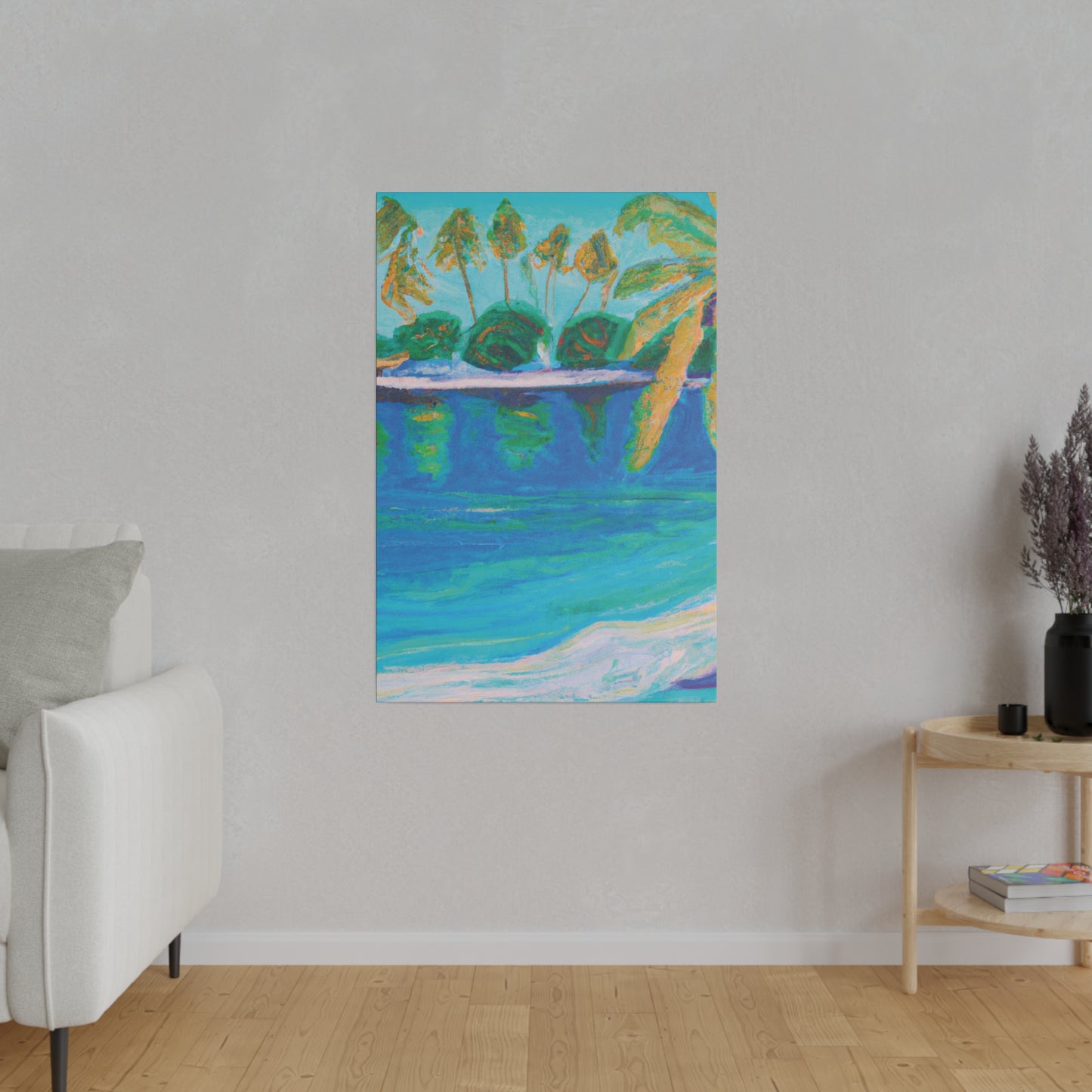 8975V - Bahamas Ocean Painting Print | Bahamas | Ocean | Beach | Poster | Home Decor | Wall Art | Canvas