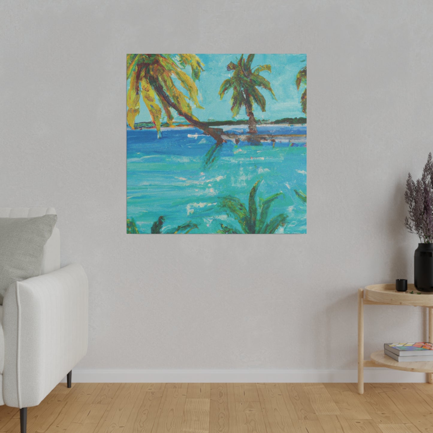 3256T - Bahamas Ocean Painting Print | Bahamas | Ocean | Beach | Poster | Home Decor | Wall Art | Canvas