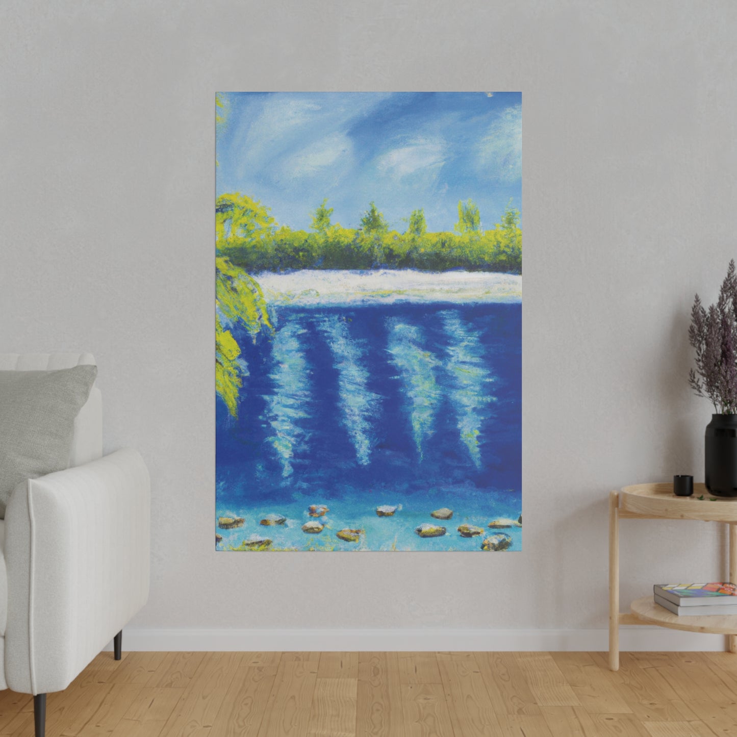 8106X - Bahamas Ocean Painting Print | Bahamas | Ocean | Beach | Poster | Home Decor | Wall Art | Canvas