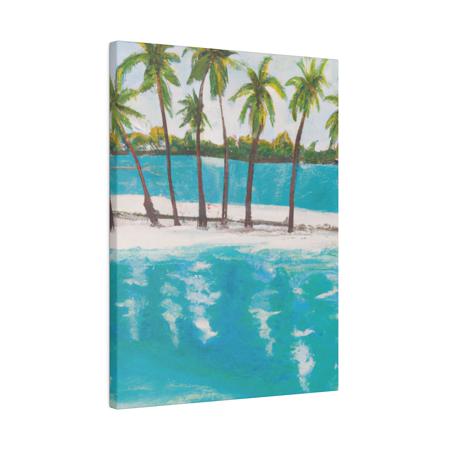 8045G - Bahamas Ocean Painting Print | Bahamas | Ocean | Beach | Poster | Home Decor | Wall Art | Canvas