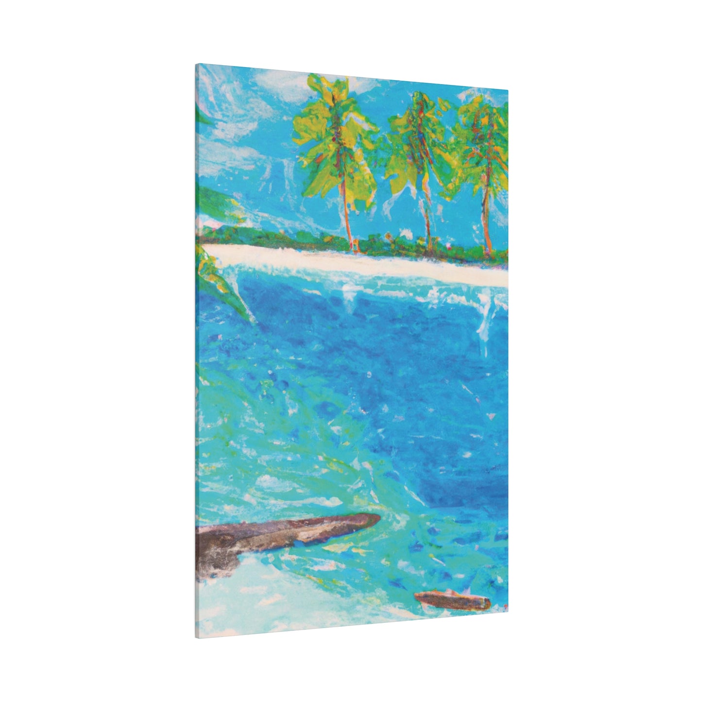 5065C - Bahamas Ocean Painting Print | Bahamas | Ocean | Beach | Poster | Home Decor | Wall Art | Canvas