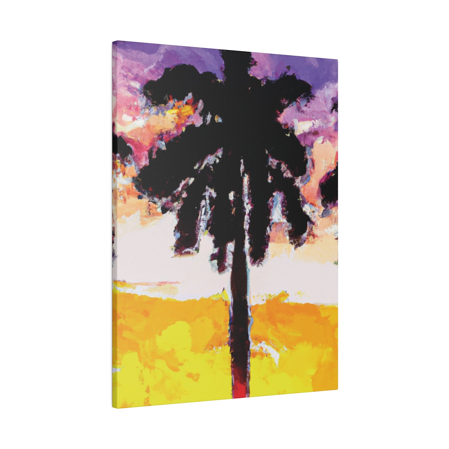 6392A - Miami Beach Sunset Painting Print | Miami | Beach | Sunset | Poster | Home Decor | Wall Art | Canvas